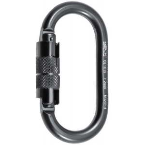 OVAL 2 LOCK STALOWY ROCK EMPIRE